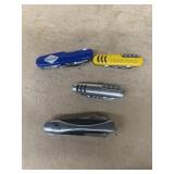 Multitool pocket knives