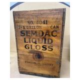 Standard oil, Company, Indiana advertising box
