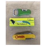 Outside magazine, camping knife