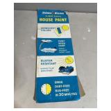 Sherwin-Williams advertising house paint display