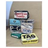 Vintage soap, Peter Pan, crystal, white ivory,