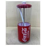 Coca-Cola straw dispenser