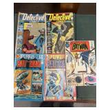 Batman, DC Detective comic book lot