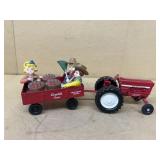 Campbell soup tractor wagon