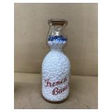 French Bauer milk bottle