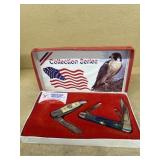 White tail cutlery pocket knife set