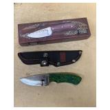 Sharp cutlery, knife with sheath