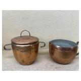 Copper cream, and sugar