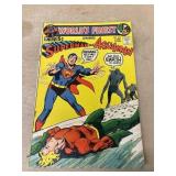 DC world's finest comic book Superman and A