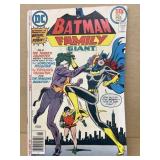1977 DC comic book Batman family giant issue