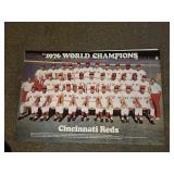 1975 Cincinnati Reds World champions team poster