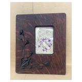 Wooden picture frame