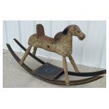 Early Hobby horse, Original Stenciling
