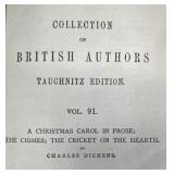 1846 "A Christmas Carol" Charles Dickens