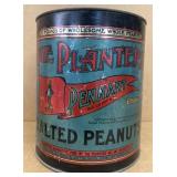 The PLANTERS salted peanut can