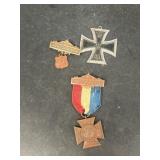 1883 relief core MEDAL and other