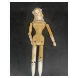 Jointed wooden doll
