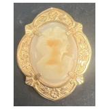 Cameo brooch