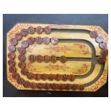 Late 1800 alphabet spelling letter game