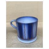 Antique wagon wheel style cup