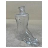 Glass shoe bottle