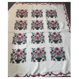 Flower pattern quilt 6