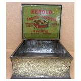 Herold smoked sardines advertising can