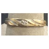 10K gold ring sz 7.5-Cash only at Pickup