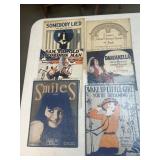 Sheet music vintage