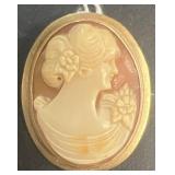 Cameo brooch
