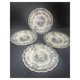 (4) CLEWES early plates