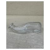Glass shoe bottle