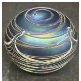 Paperweight signed Terry 1986