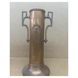 Vintage Trench Art Vase