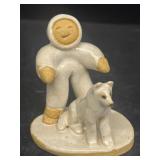 Pottery boy, and dog