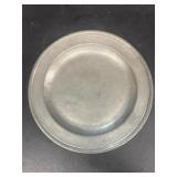 Townsend pewter plate 7 1/2 inches