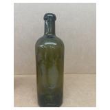 Olive green bottle