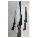 Toy, lever action, rifles, and wild West