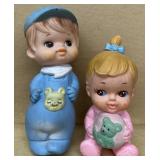 Rubber baby toys vintage