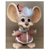 1970 Roy DES mouse Santa Claus bank
