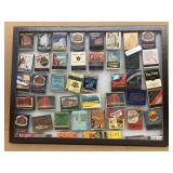 Hotel advertising match book collection with