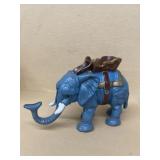 Cast iron elephant, mechanical bank