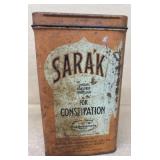 Spark for CONSTIPATION advertising can