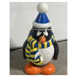 Penguin Christmas blow mold 2'6'