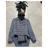 Military band marching uniform