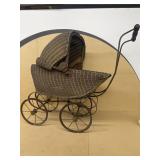 Antique baby buggy