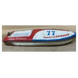 Century whirlwind EVINRUDE tin boat