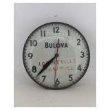 Bulova wall clock from Losantville sawmill