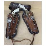 Cowboy guns and holster