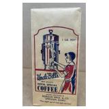 Uncle Bill's Hotel coffee advertising Idaho